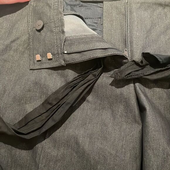 NWT Ann Taylor LOFT Julie curvy flare leg with stretch SZ 12 NEW with tags belt - Picture 12 of 15